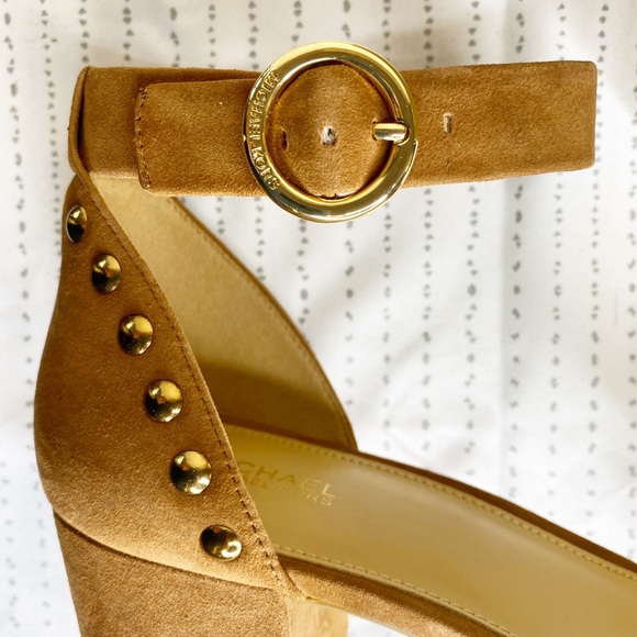 {Michael Kors} studded suede sandal - Picture 7 of 8